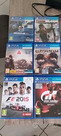 PS4+500GB+Visore+6 giochi+fucile+telecamera