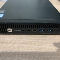 Mini pc HP 800 G2 Intel I5, 8gb ram, 500ssd