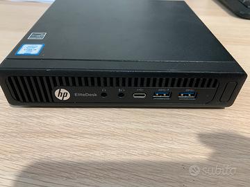 Mini pc HP 800 G2 Intel I5, 8gb ram, 500ssd