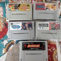 Lotto giochi SNES/SFC super nintendo famicom