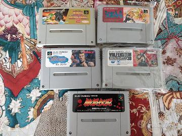 Lotto giochi SNES/SFC super nintendo famicom