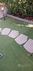 Lastre passo giapponese per giardino 