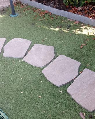 Lastre passo giapponese per giardino 