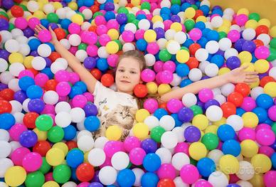 Palline Colorate in Plastica Morbida x Playground