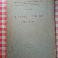 Giulio Farina Il papiro dei re restaurato, 1938