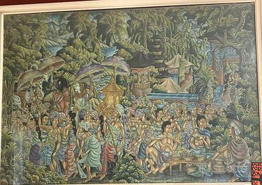 Quadro Naif di Bali