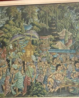Quadro Naif di Bali