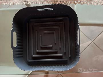 Teglia in silicone per friggitrice ad aria
