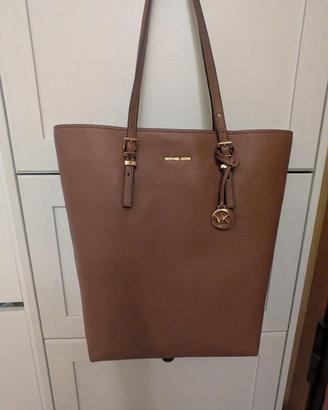 Borsa Michael Kors marrone a spalla