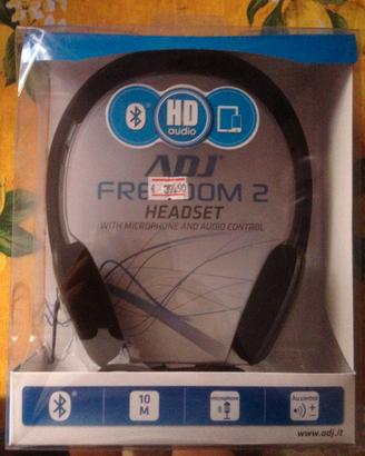 Cuffia bluetooth con microfono
