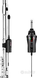 Sistema di Microfono Wireless per Flauto UHF, Micr