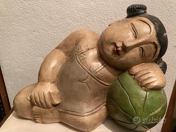 Coppia statue orientali