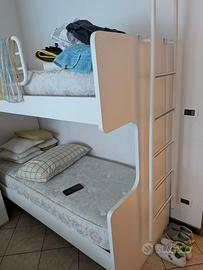 LETTO A CASTELLO CON 2 MATERASSI