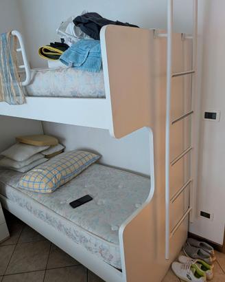 LETTO A CASTELLO CON 2 MATERASSI