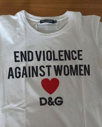T shirt bianca Dolce & Gabbana