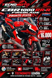Honda CBR 1000 RR PRONTO PISTA MOLTE PARTI ORIGINA
