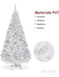 Albero di natale bianco "150cm"