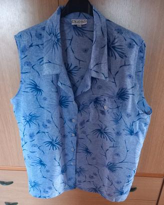 Camicia senza maniche 