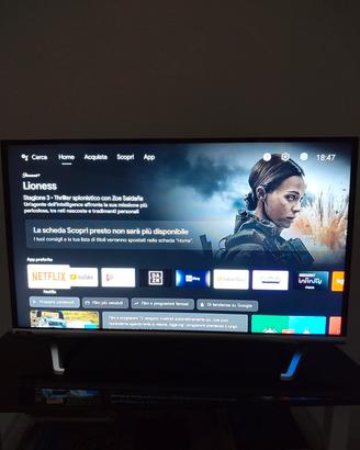 Smart  Android TV Saba 32 pollici 