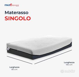 Materasso singolo Memory+ molle