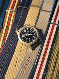 Orologio stile militare movimento mecaquartz