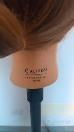 testina supporto  capelli Caliven Nat 40b
