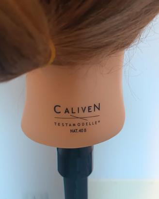 testina supporto  capelli Caliven Nat 40b