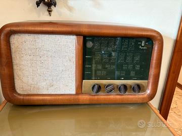 Radio d’epoca Midget in legno - da collezione