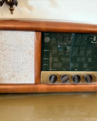 Radio d’epoca Midget in legno - da collezione