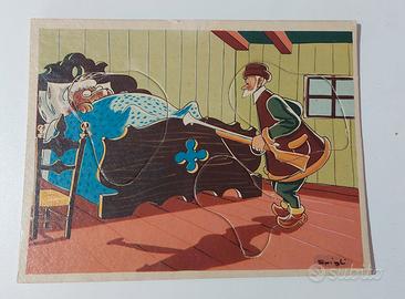 Puzzle Vintage Cappuccetto Rosso