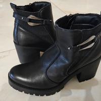 IGI&CO Stivaletti Tronchetti Donna Pelle Nera 