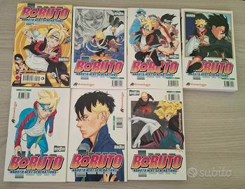 Boruto n° 1-8 (n° 6 non presente)