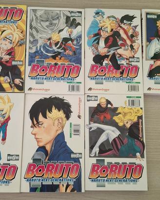 Boruto n° 1-8 (n° 6 non presente)