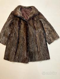 Pelliccia vera Nutria vintage -Made in Argentina