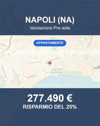 Immobile in asta di 98 m² con box auto a Napoli