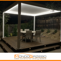 Pergola Bioclimatica  LED RGB motorizzata + misure