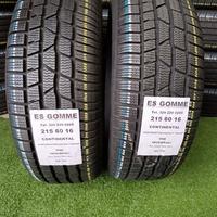 2 gomme 215 60 16 CONTINENTAL INV RIF390