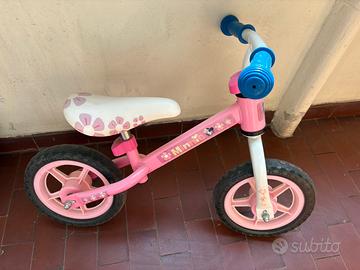 Bicicletta bambina Minnie senza pedali