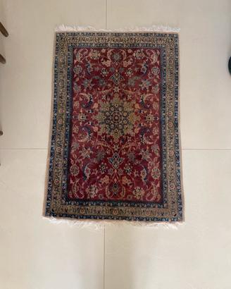Tappeto persiano in pura seta