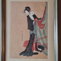 Xilografia Arte Giapponese di pregio 