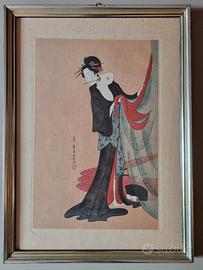 Xilografia Arte Giapponese di pregio 