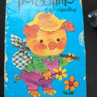 Il porcellino e gli agnellino 1971 vintage