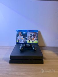 PlayStation 4 FAT con CONTROLLER  e 2 GIOCHI.
