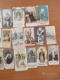 Lotto di santini religiosi anni 30
