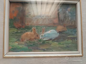 Quadro coniglietti