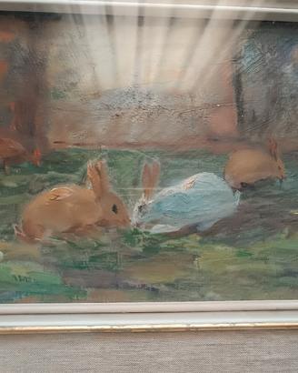 Quadro coniglietti