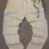 pantaloni H&M bianchi