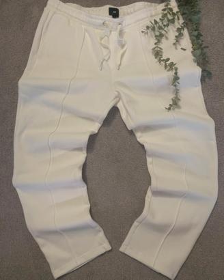 pantaloni H&M bianchi