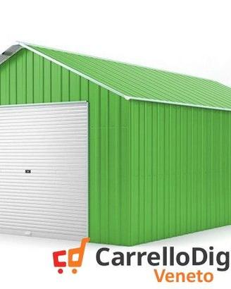 Baracca cantiere 438x724 saracinesca verde chiaro