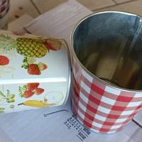 portavaso,contenitore metallo